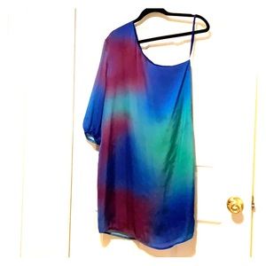 Asymmetrical Ombré Dress